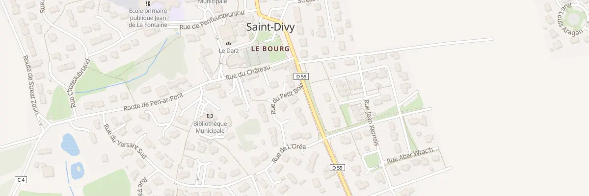 Plan du 2 Rue du Petit Bois à Saint-Divy