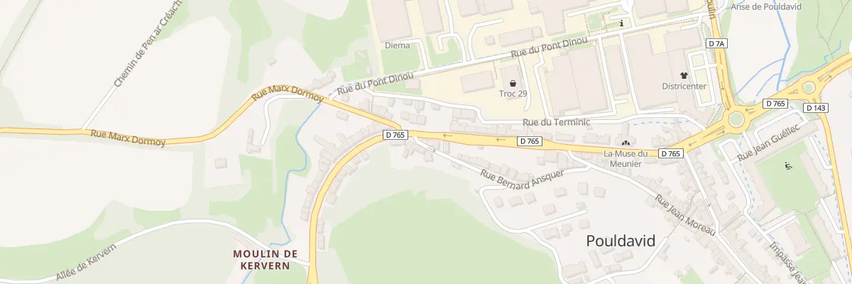 Plan du 29B Rue de la Republique à Douarnenez