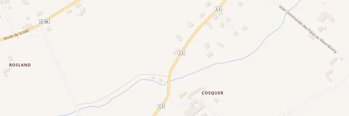 Plan du 78 Cosquer à Tréguennec