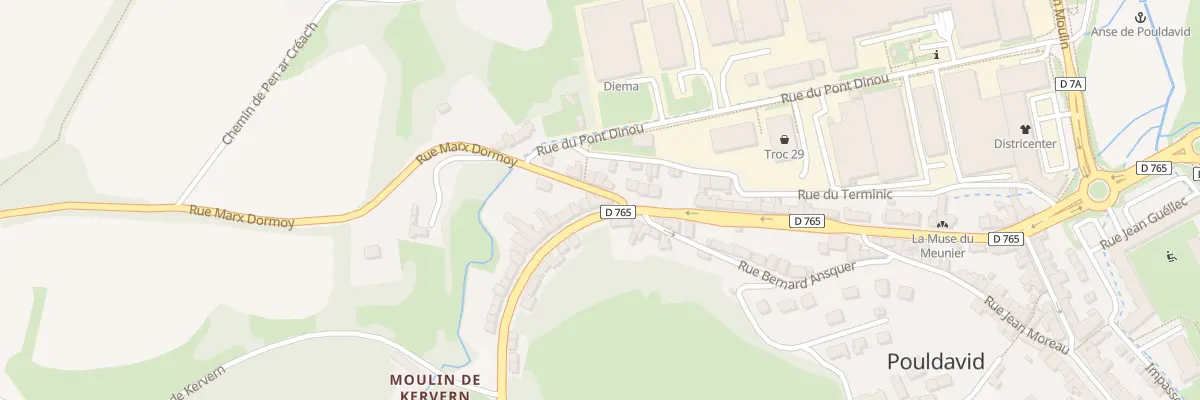 Plan du 46 Rue de la Republique à Douarnenez