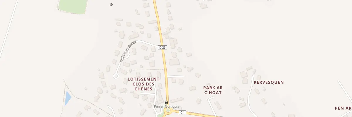 Plan du 265 Rue de Pen ar Quinquis à Saint-Thonan