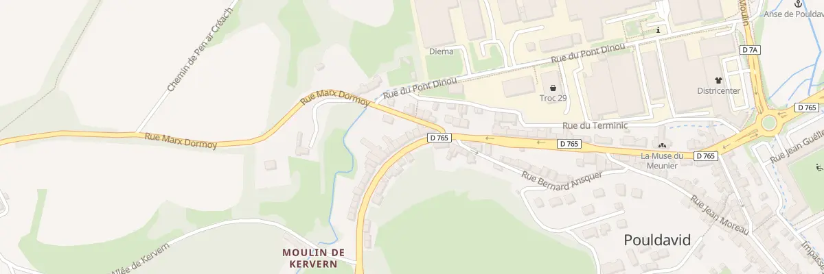Plan du 50 Rue de la Republique à Douarnenez