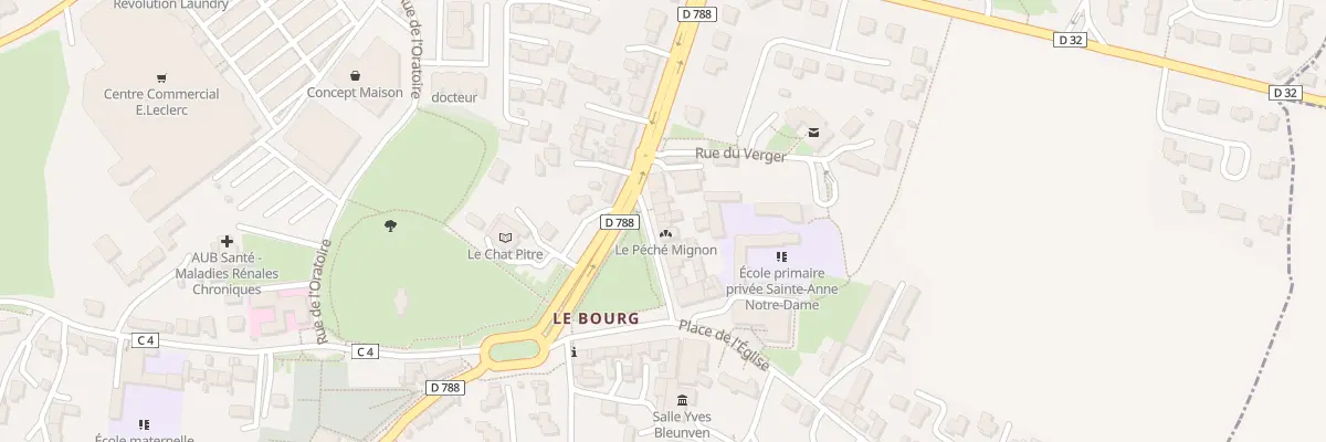 Plan du 18 Rue des Trois Rois au Folgoët