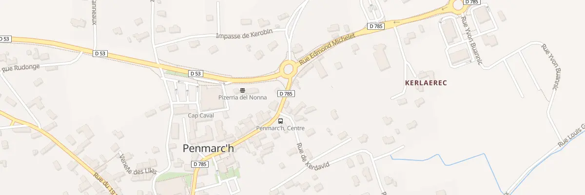 Plan du 238 Rue Edmond Michelet à Penmarch