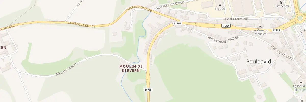 Plan du 43 Rue de la Republique à Douarnenez