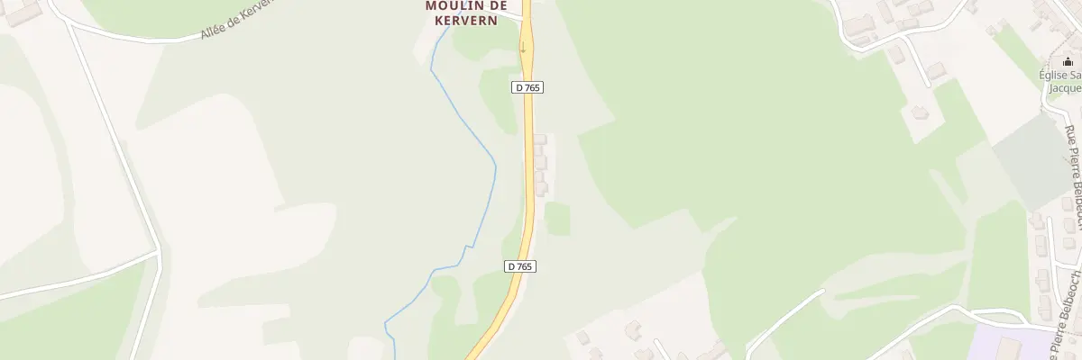 Plan du 61 Rue de la Republique à Douarnenez