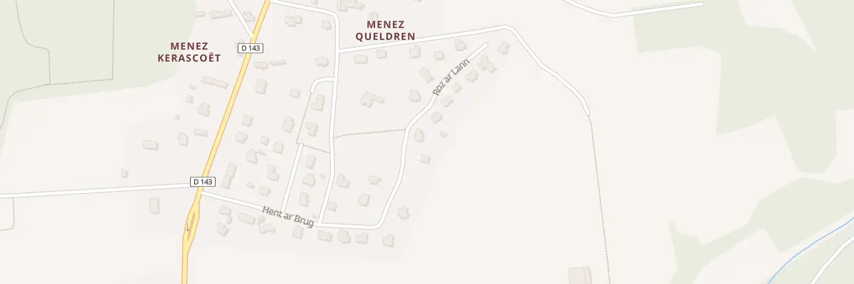 Plan du 16 Res Roz Ar Lann à Quimper