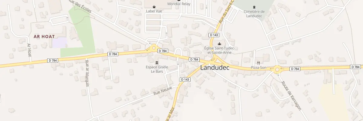 Plan du 7B Rue Ar Marquis à Landudec