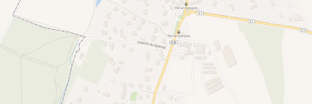 Plan du 5223 Che du Spernel à Saint-Thonan