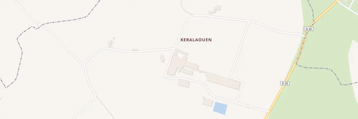 Plan du 2 Keralaouen à Saint-Thonan