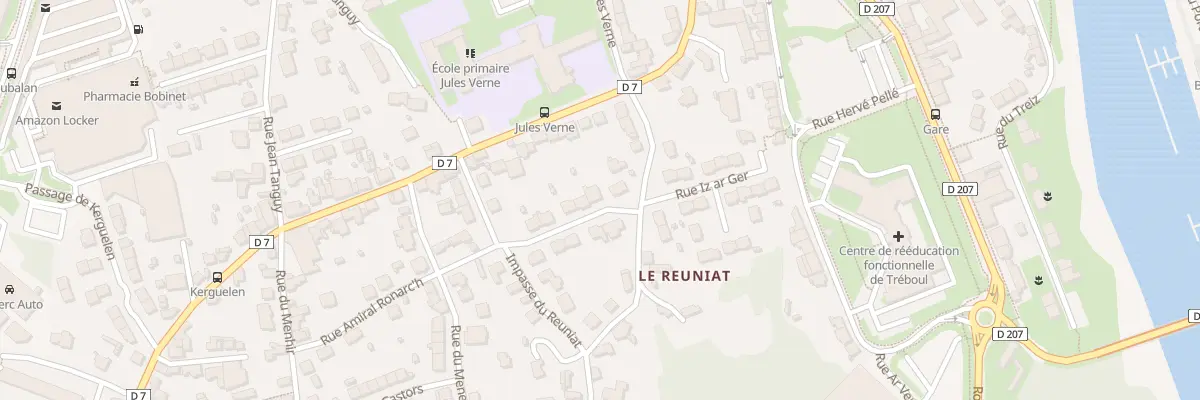 Plan du 4 Rue Park Al Leur à Douarnenez