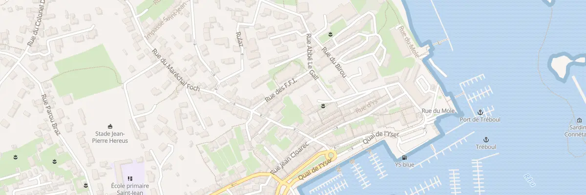 Plan du 14 Rue des Ffi à Douarnenez