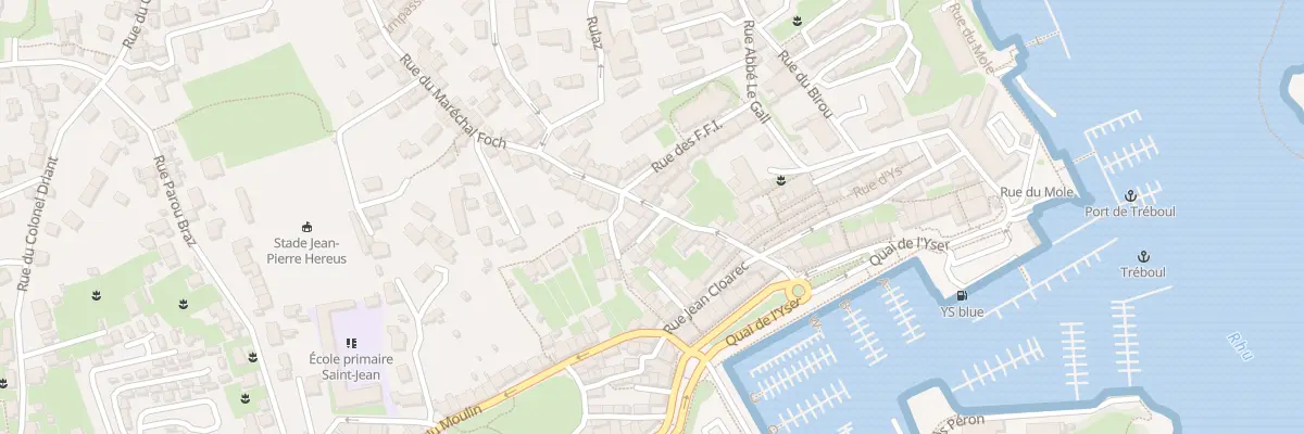 Plan du 2 Rue de Verdun à Douarnenez