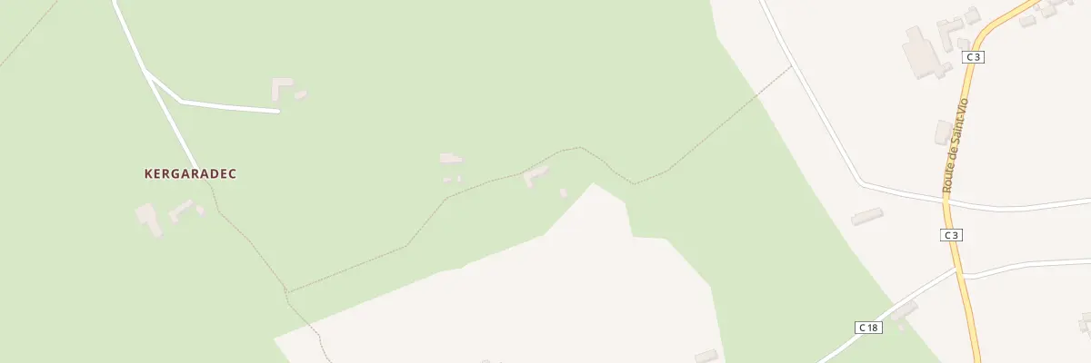 Plan du 39 Palue à Tréguennec