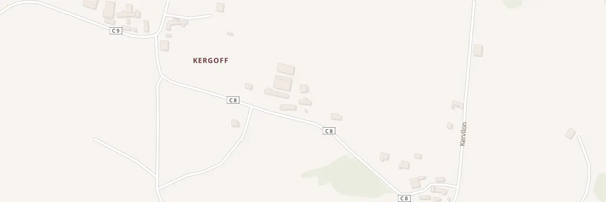 Plan du 17 Kergoff à Ploudaniel