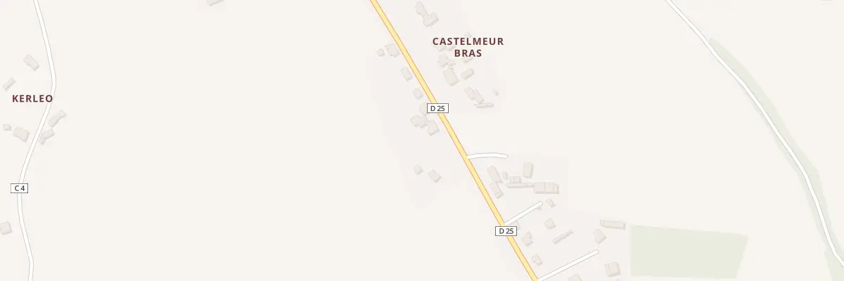 Plan du 56 Rte de la Côte des Légendes à Kernouës