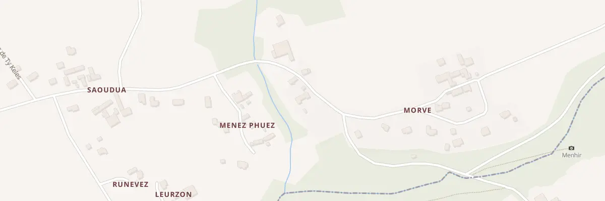 Plan du 4 Morve à Pouldreuzic