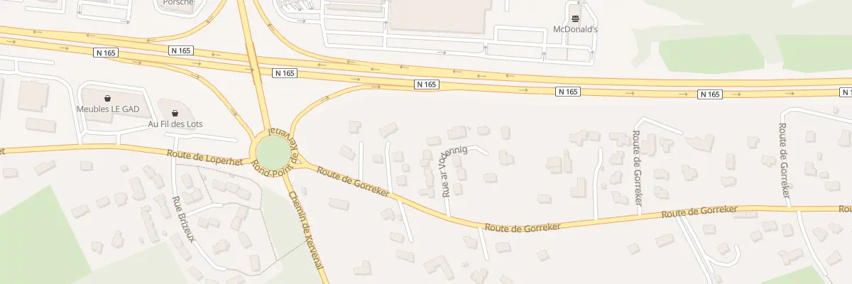 Plan du 14 Rue Ar Vodennig à Plougastel-Daoulas