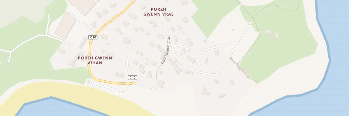Plan du 17 Porzh Gwenn Vras à Plougastel-Daoulas