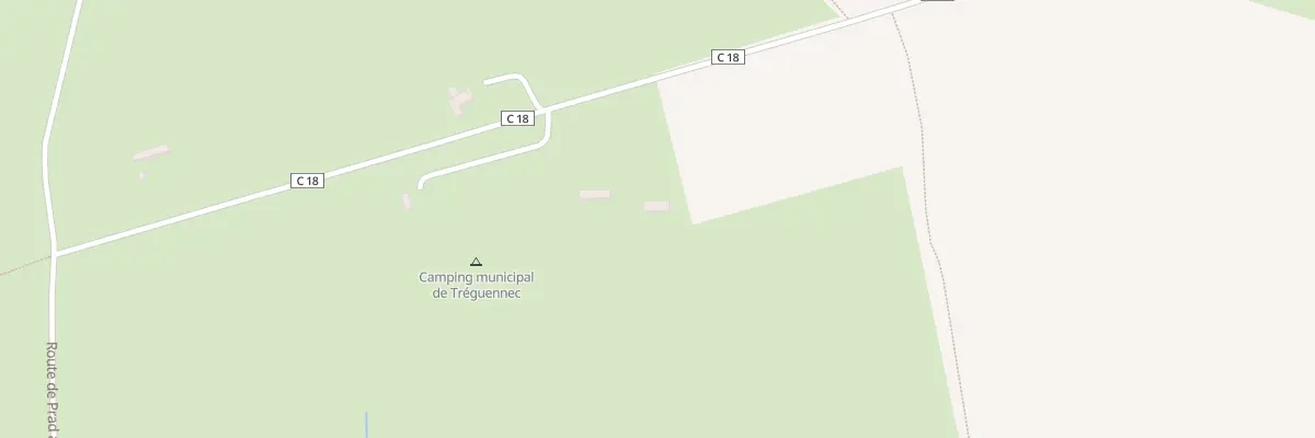 Plan du 17 Palue de Kerguellec à Tréguennec