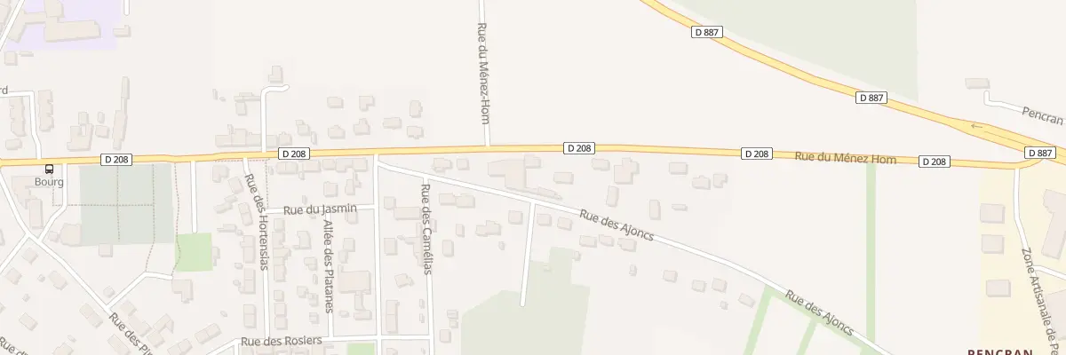 Plan du 13 Rue des Ajoncs à Telgruc-sur-Mer