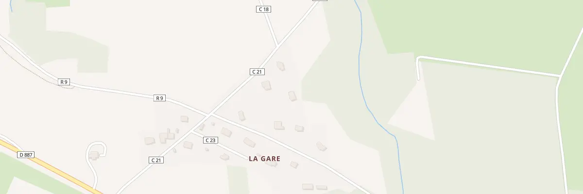 Plan du 44 La Gare à Telgruc-sur-Mer