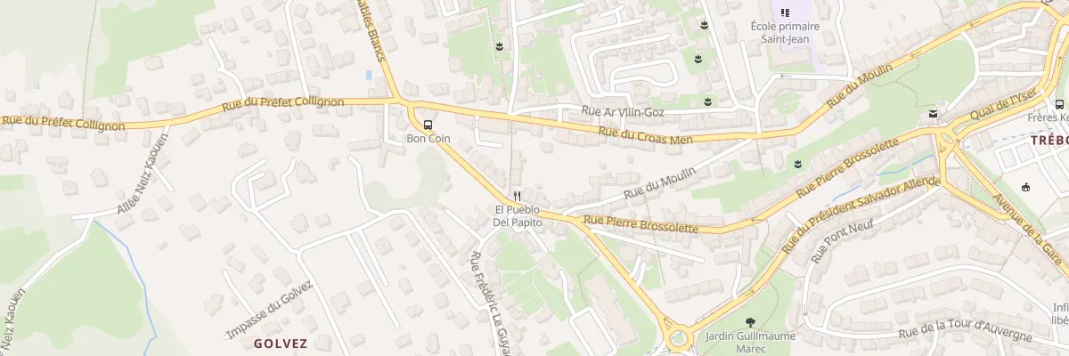 Plan du 56 Rue Pierre Brossolette à Douarnenez