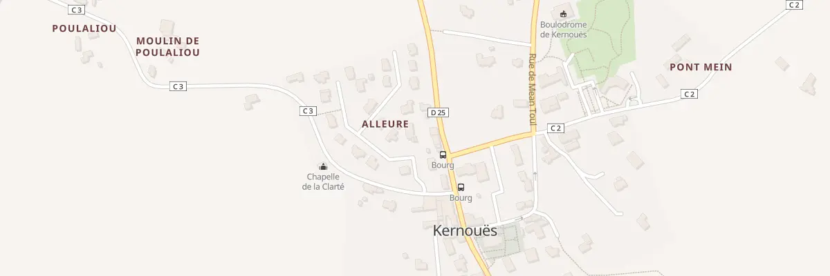 Plan du 14 Lot Les Ilots d’Alleure à Kernouës