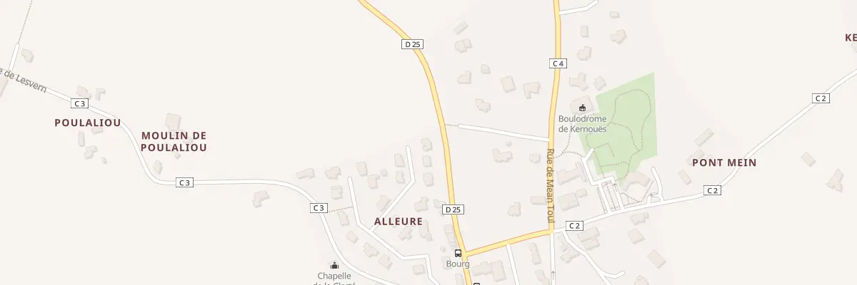 Plan du 20 Lot Les Ilots d’Alleure à Kernouës
