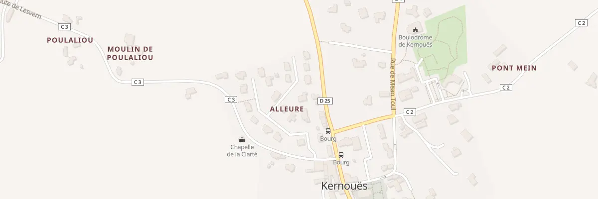 Plan du 15 Lot Les Ilots d’Alleure à Kernouës