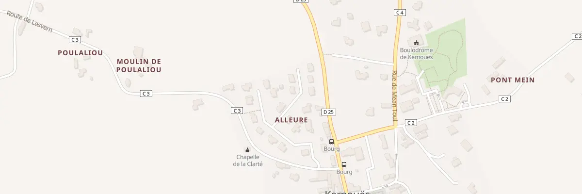 Plan du 16 Lot Les Ilots d’Alleure à Kernouës