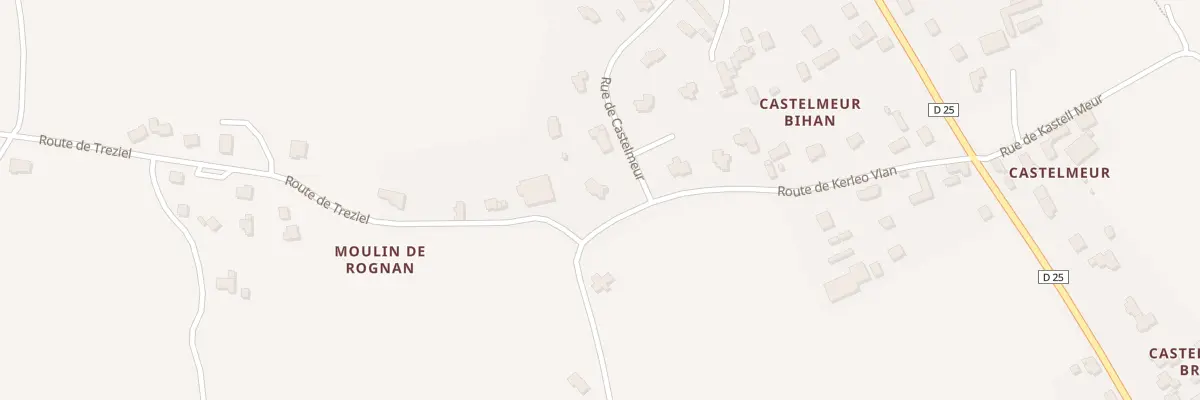 Plan du 26 Castelmeur Bihan à Kernouës
