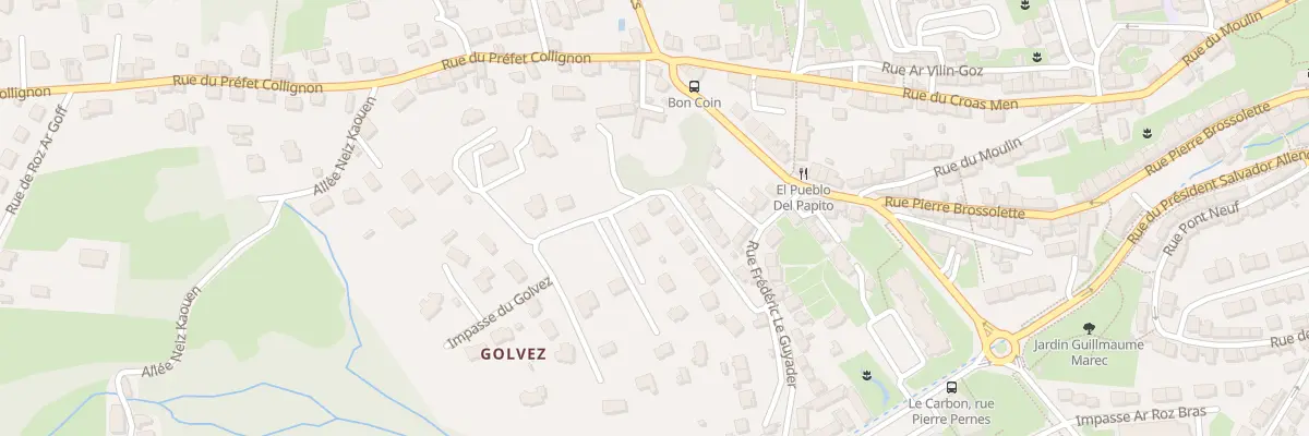 Plan du 17 Imp du Golvez à Douarnenez