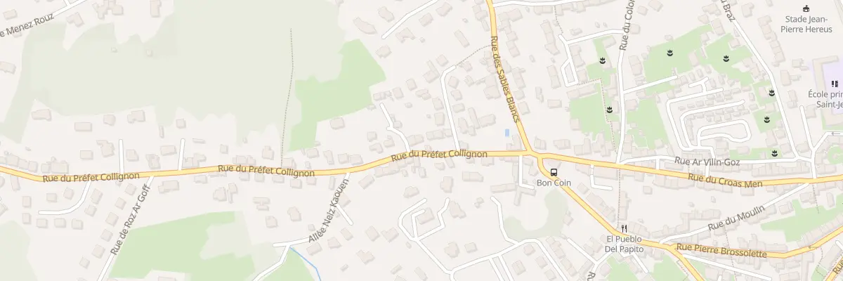 Plan du 24 Rue du Prefet Collignon à Douarnenez