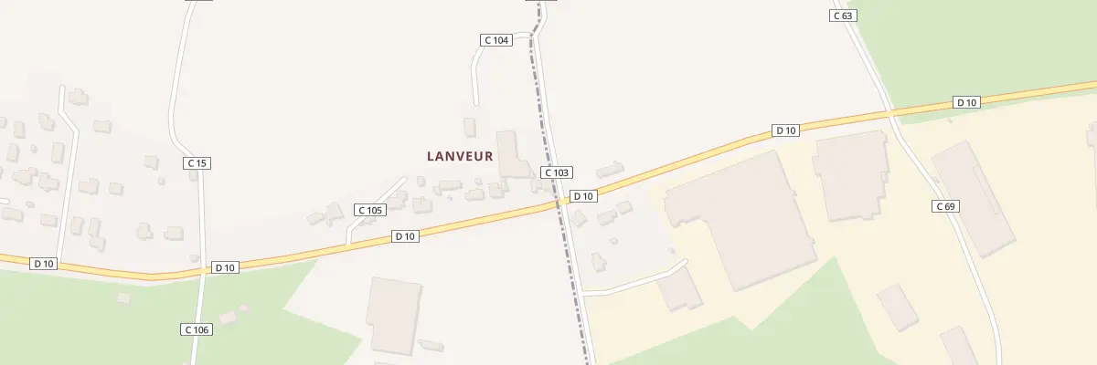 Plan du 810 Rue du Docteur Jaouen à Kerlouan