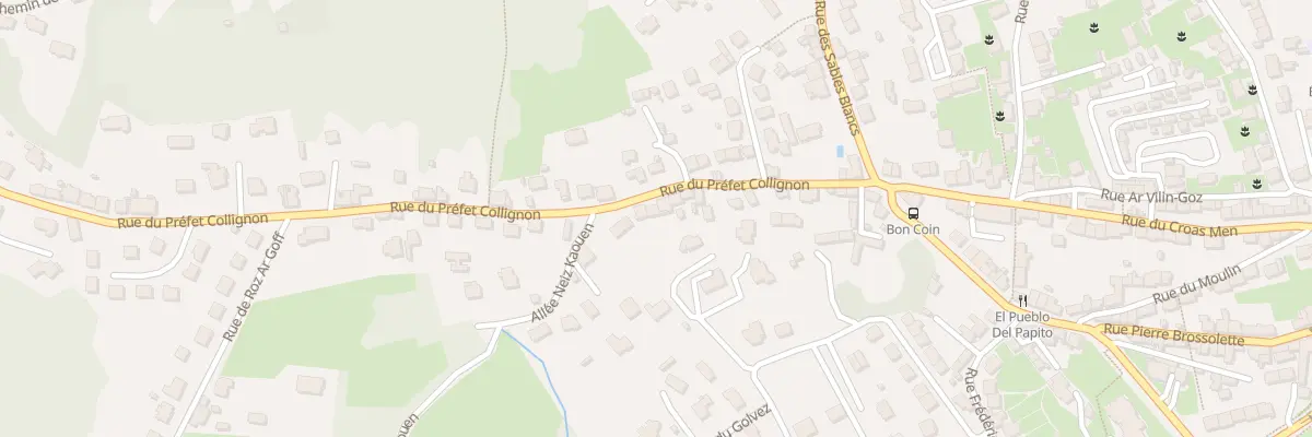 Plan du 27 Rue du Prefet Collignon à Douarnenez