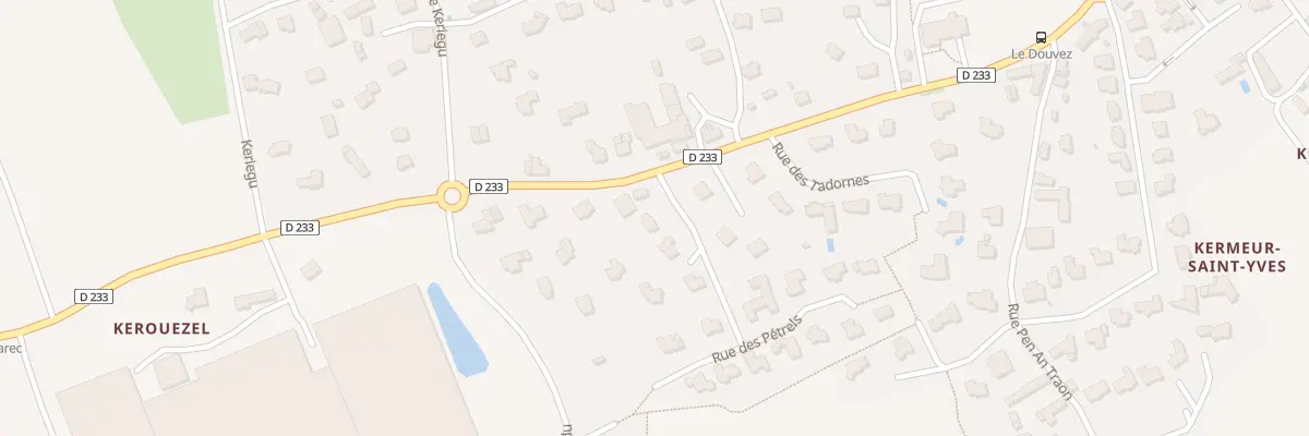Plan du 4 Rue des Pétrels à Guipavas