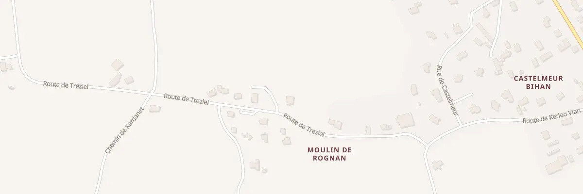 Plan du 5005 Moulin de Roignan à Kernouës
