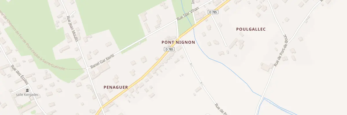 Plan du 55 Rue Duguesclin à Penmarch