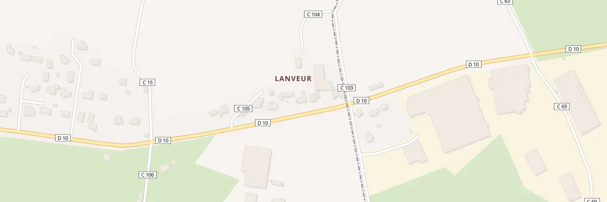 Plan du 750 Rue du Docteur Jaouen à Kerlouan