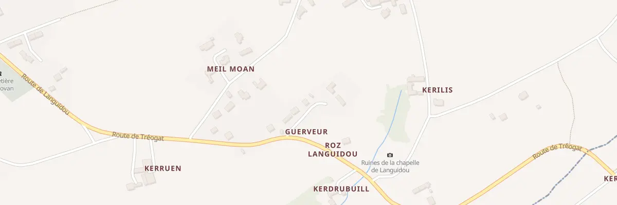 Plan du 201 Guerveur à Plovan