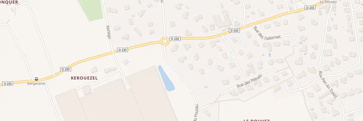 Plan du 7 Rue du Pouldu à Guipavas