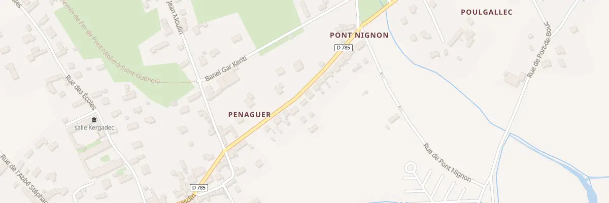 Plan du 147 Rue Duguesclin à Penmarch