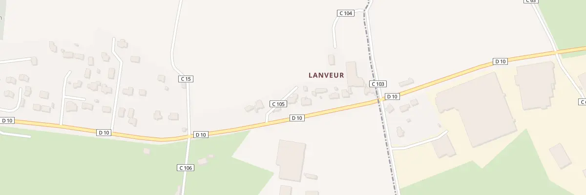 Plan du 636 Rue du Docteur Jaouen à Kerlouan