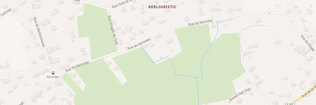 Plan du 503 Rue de Kerontec à Penmarch