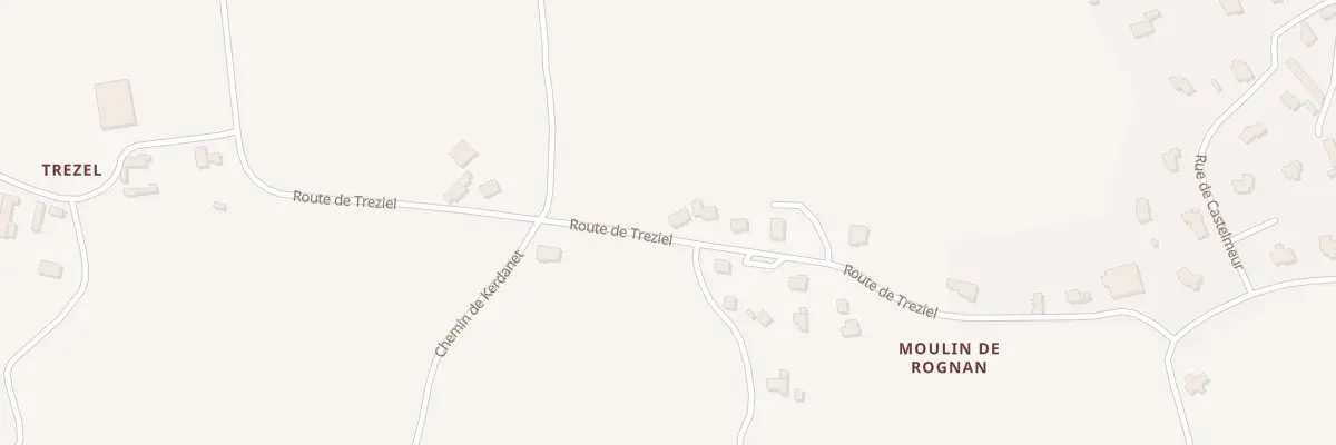 Plan du 5028 Trezel à Kernouës