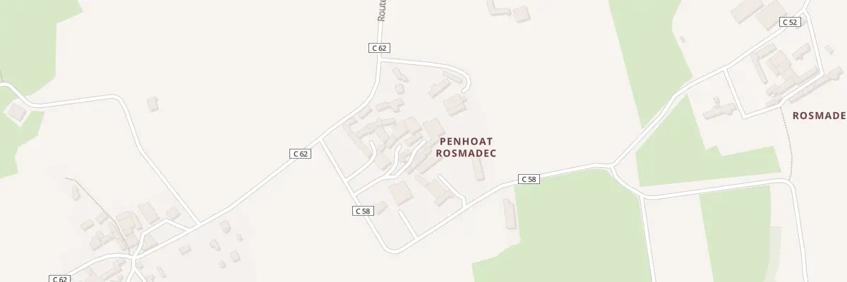 Plan du 460 Pen Ar Hoat Rosmadec à Telgruc-sur-Mer