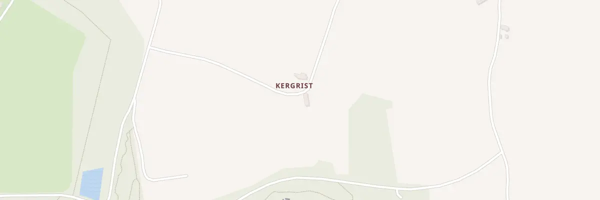 Plan du 5359 Kergrist au Folgoët