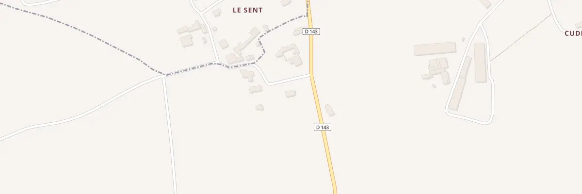 Plan du 115 Le Sent à Plovan
