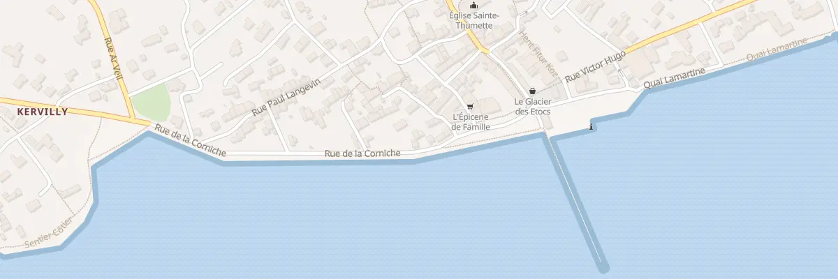 Plan du 42 Rue de la Corniche à Penmarch